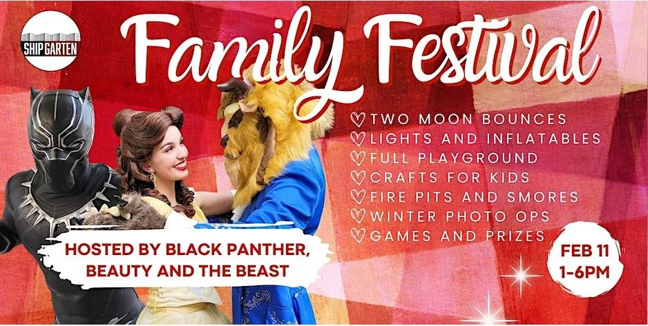 Black Panther & Beauty and the Beast Host Family Festival Washington United States